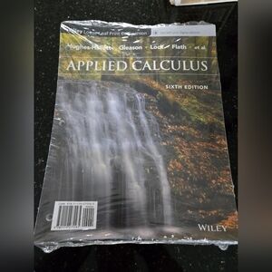 NEW Applied Calculus 6TH EDITION, WILEY